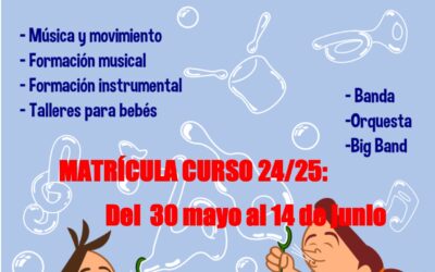 MATRÍCULA ESCUELA CURSO 24/25