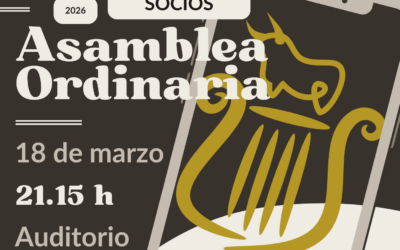 Asamblea Ordinaria de Socios