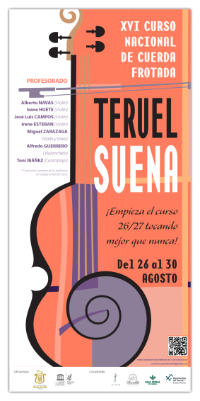 XVI Curso Nacional de Cuerda Frota «Teruel Suena».